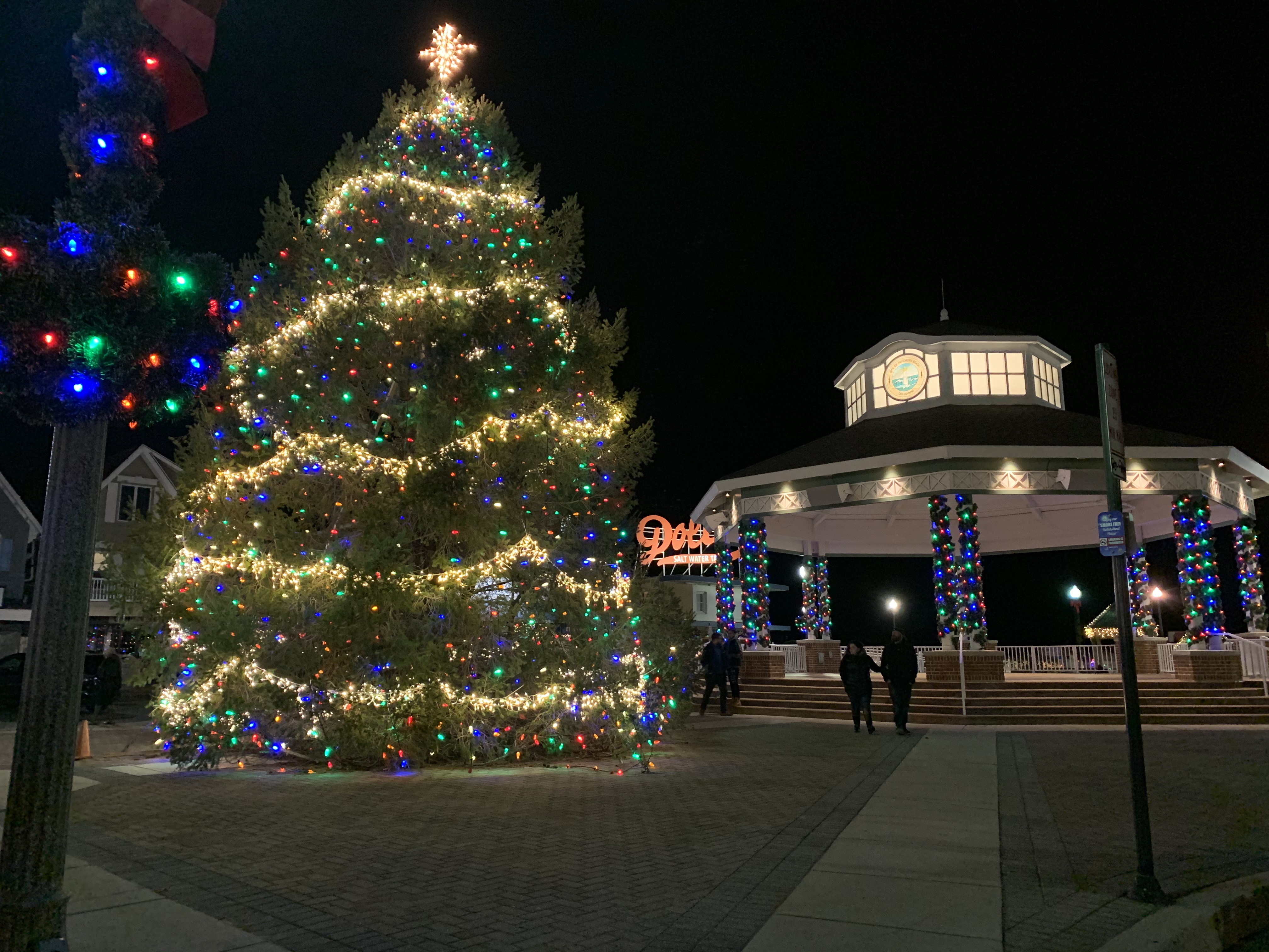 Rehoboth Beach at Christmas time